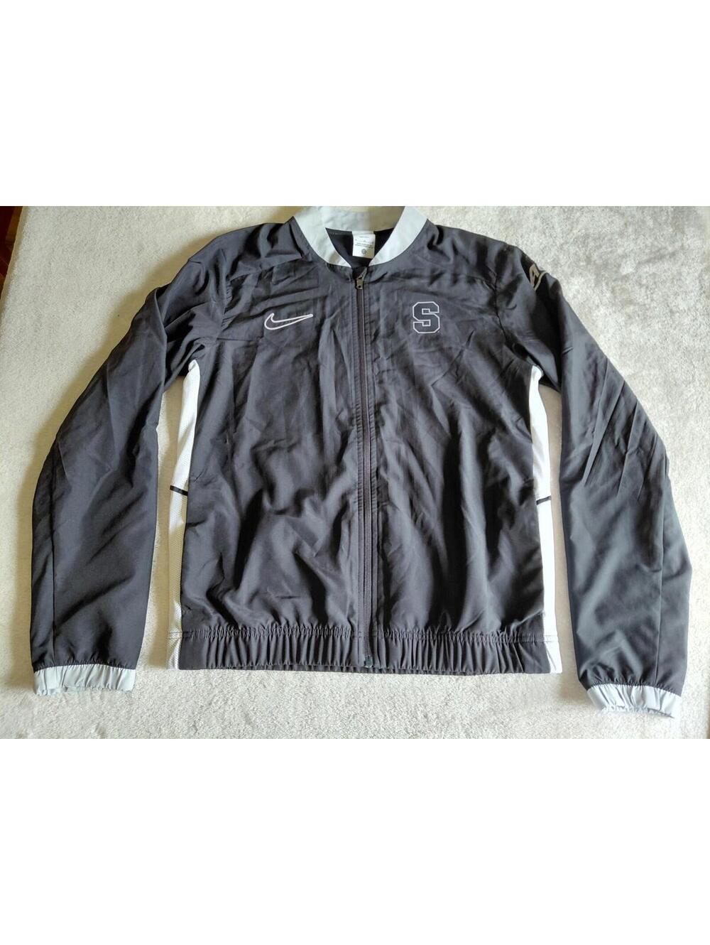 Nike Syracuse Full Zip Academy Jacket Mens Medium Black Lined Light